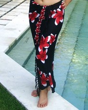 Sarong Pareo Blüten