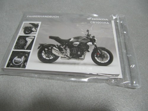 Fahrerhandbuch honda cb1000r - fahrerhandbuch,