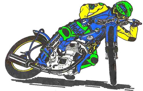 Speedway aufkleber held - held, solo
