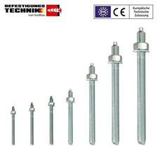 Ankerstangen M8 – M30 Gewindestangen ETA Zulassung Verbundanker Verbundmörtel