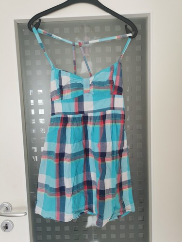 Hollister kleid blau mit - kleid,