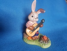 Goebel Hasenkapelle  I Hase mit Gitarre I ca. 12 cm H  I Ostern Zustand sehr gut