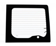 Heckscheibe links Solar Grün