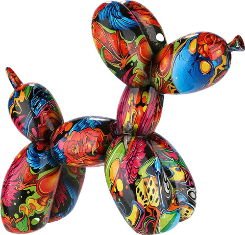 Poly ballon hund moderne - poly, hund,