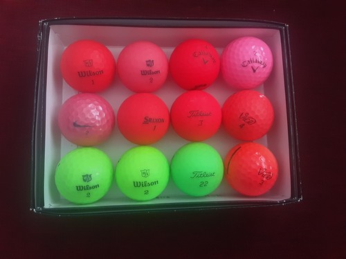 Golfbälle bunt - ♨️, ♨️