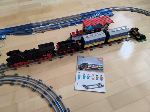 Lego 7710 dampfzug erweitert - dampfzug,