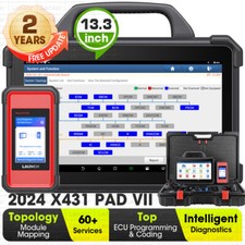 LAUNCH X431 PAD VII Elite PAD7 OBD2 Diagnosegerät ECU Programmier Codierung IMMO
