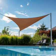 Edelstahl Sonnensegel Mast höhenverstellbar Pfosten Bodenhülse Stange wetterfest