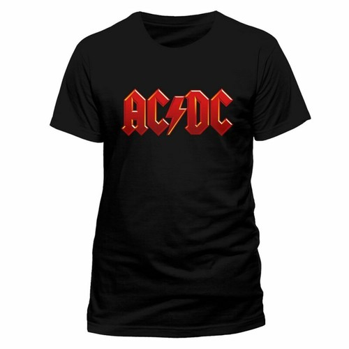 Red logo shirt - ac/dc,