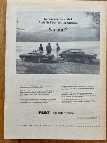 Fiat 850 coupe spider - coupe,