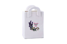 LANDHAUS BADSET LAVENDEL BADEZIMMER ZUBEHÖR SET SEIFENSPENDER WC BÜRSTE 