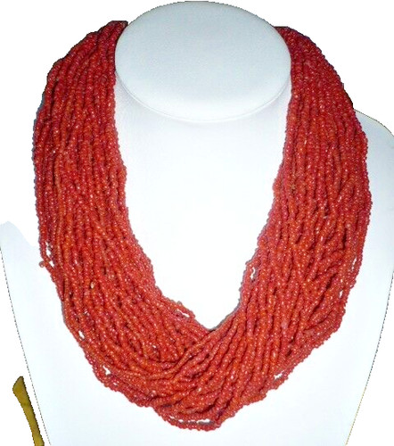 Reihig statement collier - 52-reihig,