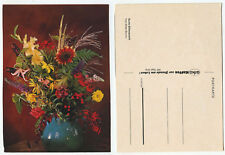 17951 - Bunte Blütenpracht - alte arko Kaffee-Werbe-Ansichtskarte