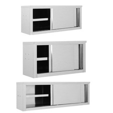 Gastro Wandschrank Edelstahl