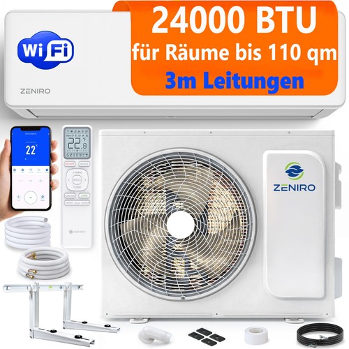 Split klimaanlage set - klimaanlage, 24000btu