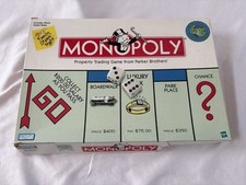 Parker Brothers Monopoly Board
