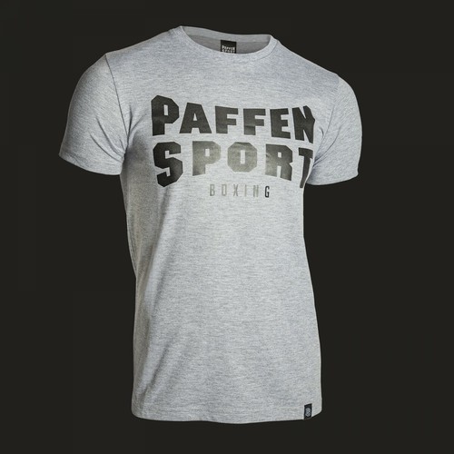Paffen sport grau melange - melange, logo
