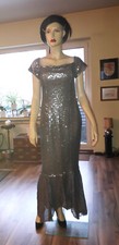 Abend Pailletenkleid Gr. 42