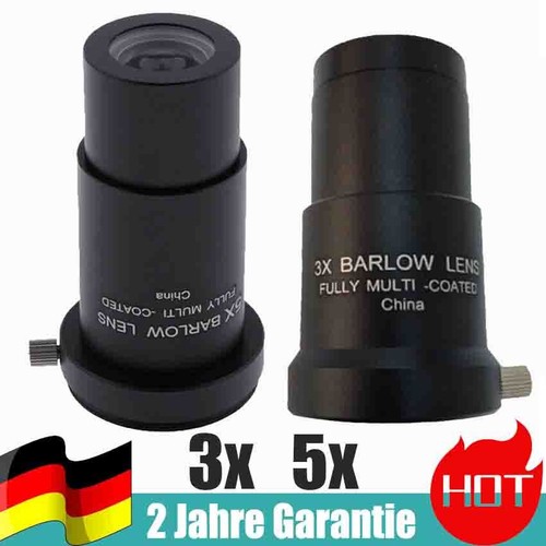 Barlow linse astronomie - 3x,
