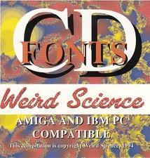 Fonts CD by Weird Science für AMIGA und PC