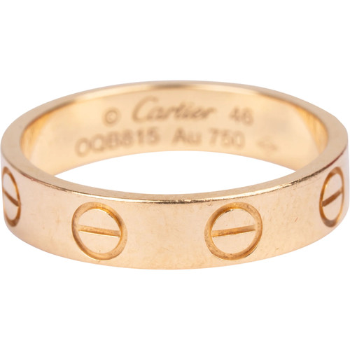 Cartier 750er gold love - au,