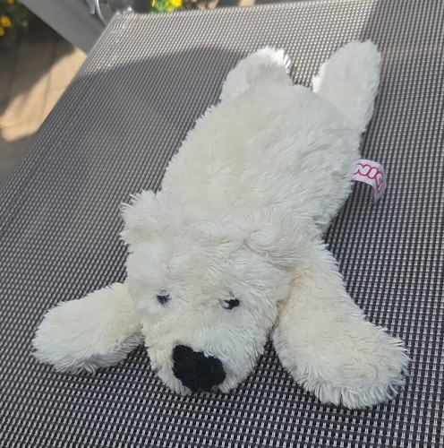 Weißer eisbär stoff - weißer,
