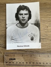 Original Autogramm Hartmut Schade DDR Olympia 76 SG Dynamo Dresden Unterschrift