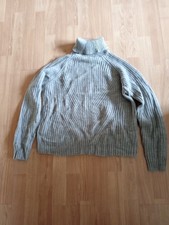 Grauer ROLLKRAGENPULLOVER "ONLY" GR. M