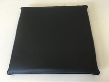 echt Leder schwarz Sitzkissen