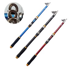 Teleskopierbare Angelrute