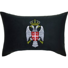Serbien Wappen PREMIUM Kissen