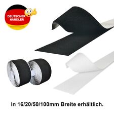 Klettband selbstklebend extra stark Flauschband Hakenband Klett Breit mit Kleber