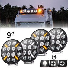 4 x LED 9 Zoll