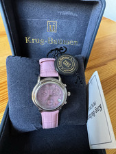 Krug-Baümen Armbanduhr, Principle, Damenuhr Quartz, Perlmutt Ziffernblatt, TOP