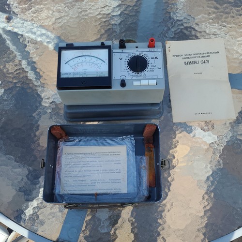 Vintage ussr gerät multimeter - vintage,