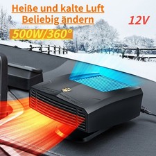 Heizlüfter 12v 500 watt kfz - heizlüfter,