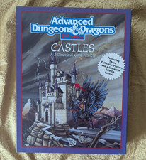 AD&D 2nd Ed Castles Box Set - Spielzubehör TSR 1056