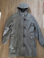 Vaude Damen Outdoor Kurzmantel mit Kapuze, braun, Gr. 34