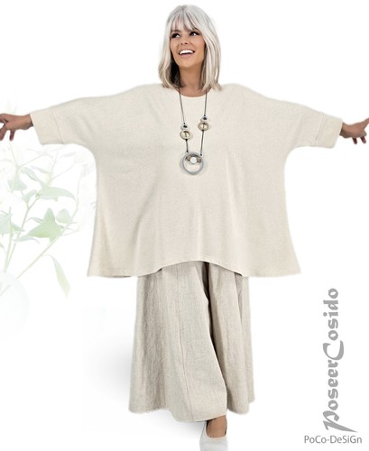 Lagenlook tunika long - tunika, long-shirt