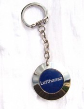 Lufthansa Kranich Logo Airline Schlüsselanhänger Keychain NEU (A51v)