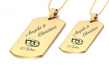 Massiv ID Partner Dog Tag mit