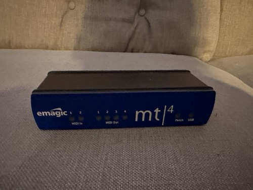 Emagic mt4 usb midi interface - usb,