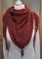 Tuch Dreieck Strick handmade