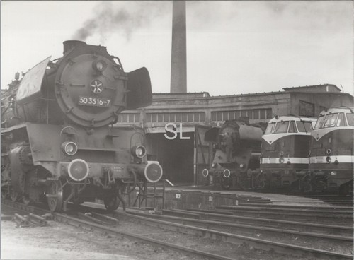 Foto ddr eisenbahn dampflok - foto,,