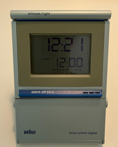 Braun funk wecker - braun, db15