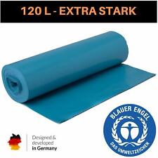 Müllsäcke Müllbeutel extra stark reißfest 120 L 700 x 1100 240 L blau schwarz