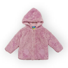 Topolino Mädchen Jacke 80 rosa Fleecejacke Strickjacke Übergangsjacke