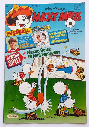 Micky maus 1986 - nr., 21