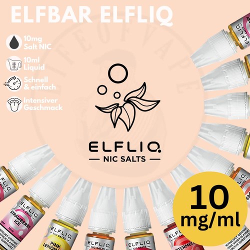Elfliq elfbar elfa liquid - elfliq, e-liquid