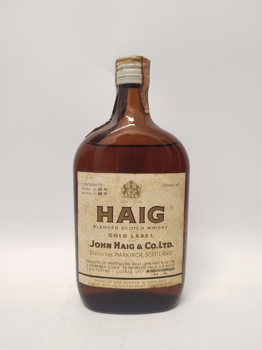 Haig gold label blended scotch - haig,